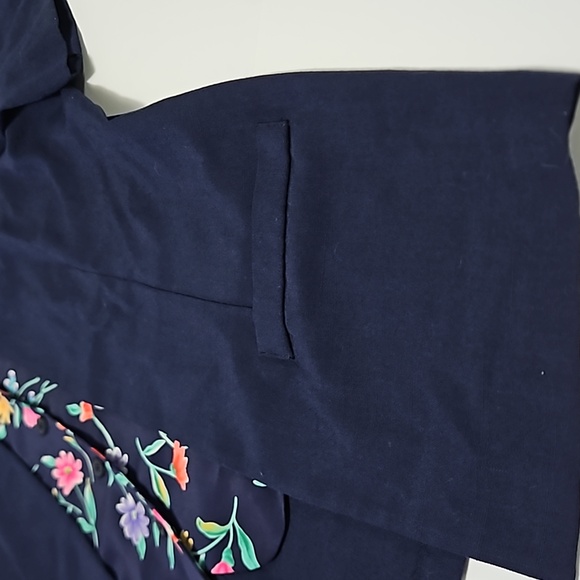 Alfred Dunner Women's Size 14 Short Sleeve Blazer Blouse Top #W597 - Picture 4 of 10